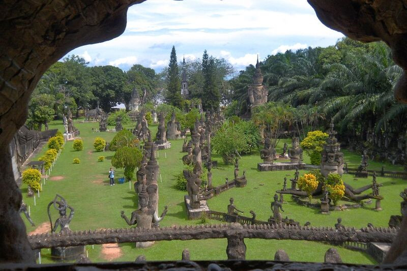 vườn phật Lào