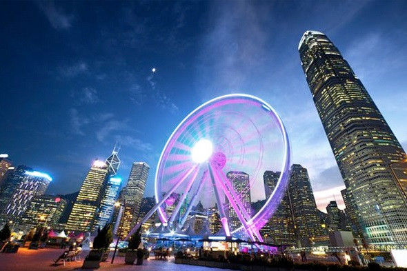 Tòa nhà Sky 100 - nơi lý tưởng để ngắm nhìn toàn cảnh Hong Kong 